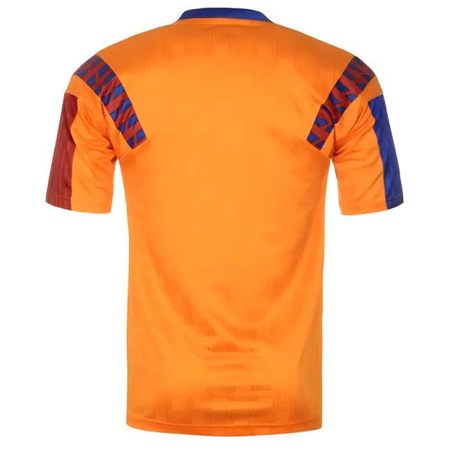 Score Draw Barcelona 1992 Away Shirt (Laudrup 9)-SoccerKits Hub | Buy Soccer Jerseys Online